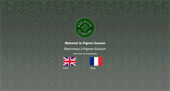 Desktop Screenshot of pignongascon.com